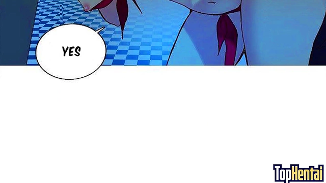 Stepmom Teacher Seduces Little Step-Sister in Anime PC Room Bang Adventure