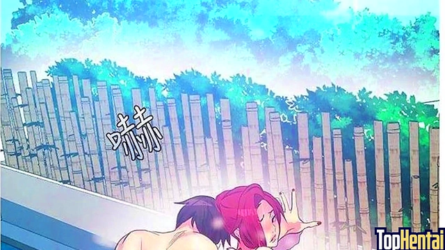 Stepmom Teacher Seduces Little Step-Sister in Anime PC Room Bang Adventure