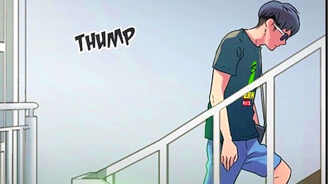 Horny Step-Mom and Little Step-Sister Seduce Anime Teacher for Intense Orgasms