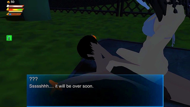 3D Femdom University – Skullgirl Wakes Up for Intense Animated Sex Session