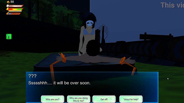 3D Femdom University – Skullgirl Wakes Up for Intense Animated Sex Session