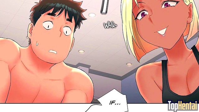 Horny Anime Girls Strip Down for Yoga Sexercise in Sexy Pants