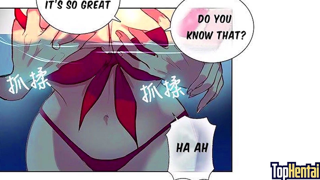 StepMom Teacher Seduces Little Step-Sister in PC Room Anime Hentai Bang