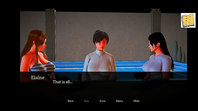 Small-Titted Teen Gets Intimate With Step-Family In Amateur Hentai Gameplay