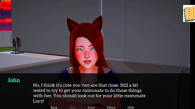 Small-Titted Teen Gets Intimate With Step-Family In Amateur Hentai Gameplay