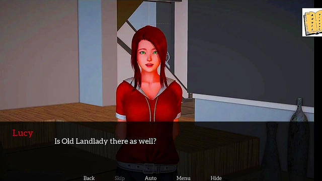 Small-Titted Teen Gets Intimate With Step-Family In Amateur Hentai Gameplay