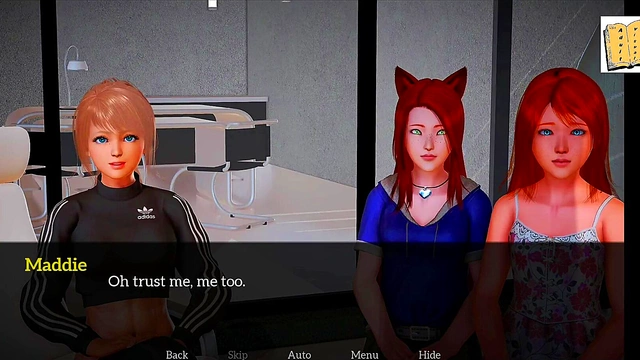 Small-Titted Teen Gets Intimate With Step-Family In Amateur Hentai Gameplay