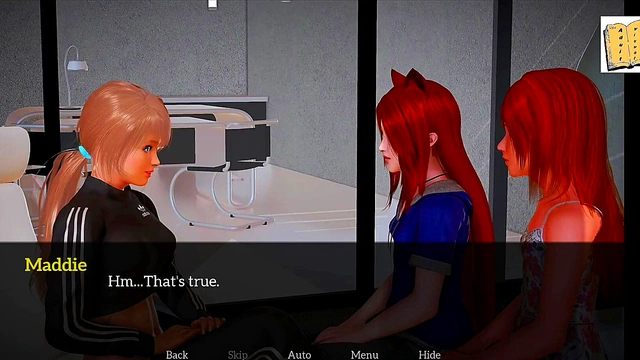 Small-Titted Teen Gets Intimate With Step-Family In Amateur Hentai Gameplay