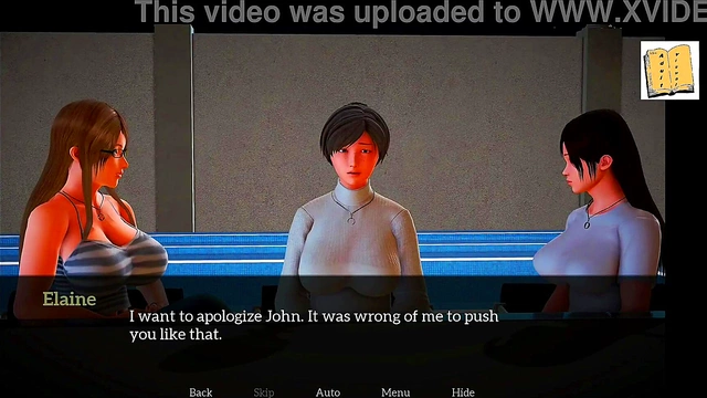 Small-Titted Teen Gets Intimate With Step-Family In Amateur Hentai Gameplay