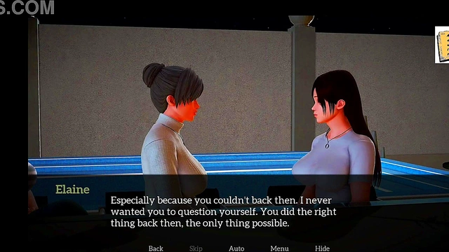 Small-Titted Teen Gets Intimate With Step-Family In Amateur Hentai Gameplay