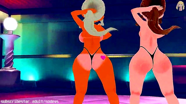 Wiggle Wiggle – Sexy Hentai Strip Tease With MMD Animations