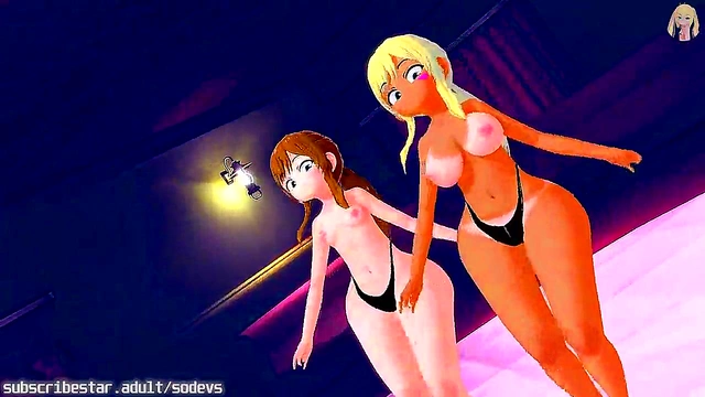 Wiggle Wiggle – Sexy Hentai Strip Tease With MMD Animations