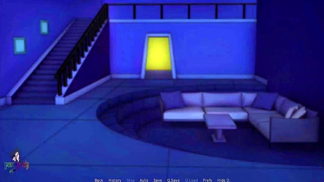 Blonde MILF Cheerleader Gives Handjob To Danny Phantom In Amity Park Anime Adventure