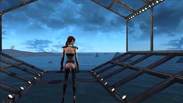 Teen Anime Chick Shows Off Fallout 4 Style in Hot 3D Hentai Action