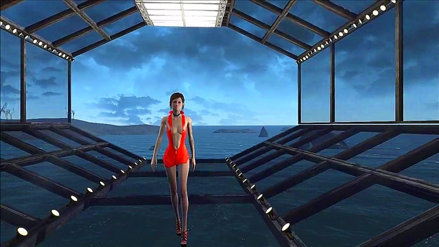 Teen Anime Chick Shows Off Fallout 4 Style in Hot 3D Hentai Action