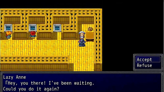 Sylvia's Public Fetish Fantasy Unleashed in Steamy Hentai Game Scene