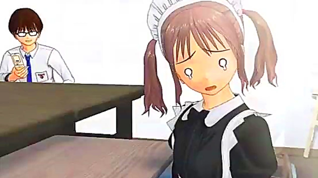 Horny Anime Couple Enjoy Intense Sex In Mysterious Cult Garden