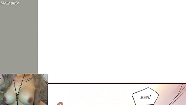 Melina MX Reacts to Erotic Anime – Busty Chick in Stupid Love Gets Pleasured