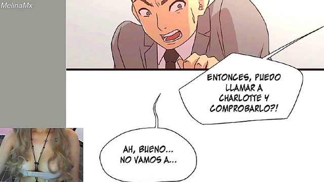 Melina MX Reacts to Erotic Anime – Busty Chick in Stupid Love Gets Pleasured