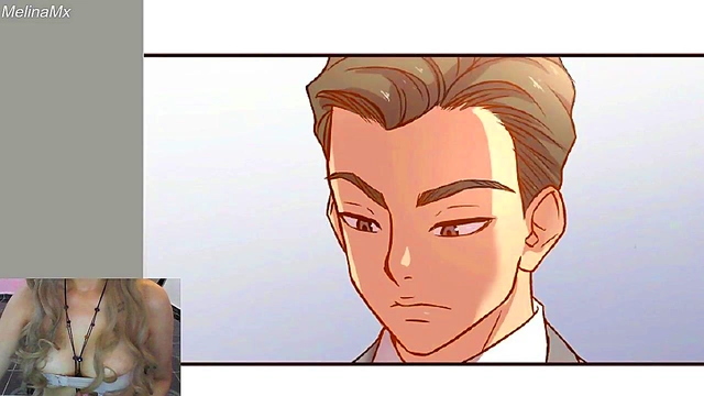 Melina MX Reacts to Erotic Anime – Busty Chick in Stupid Love Gets Pleasured