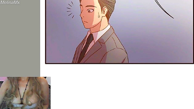 Melina MX Reacts to Erotic Anime – Busty Chick in Stupid Love Gets Pleasured