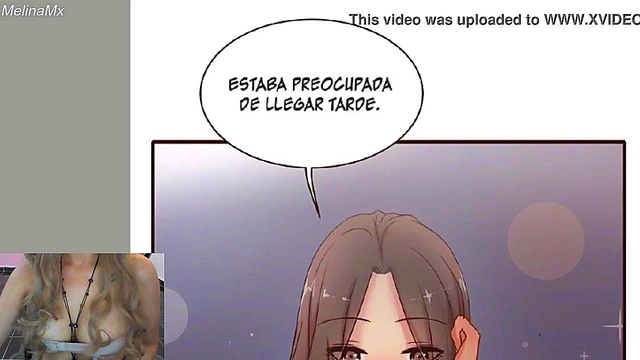 Melina MX Reacts to Erotic Anime – Busty Chick in Stupid Love Gets Pleasured