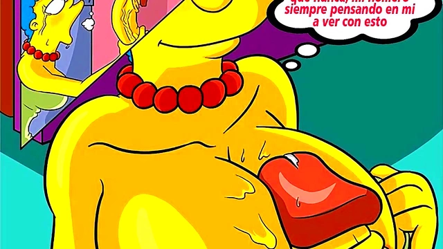 Simpson's Wife Valentine Gets Big Tits Anime Anal in Erotic Parody Adventure