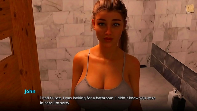 Excited Encounter – Big-Titted Cartoon Girl Seduces Amateur Gamer For Hot Sex Session