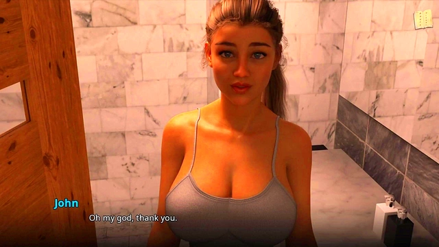 Excited Encounter – Big-Titted Cartoon Girl Seduces Amateur Gamer For Hot Sex Session