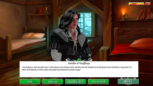 Horny Elf Gives Seductive blowjob To The Witch In Hentai Sex Game