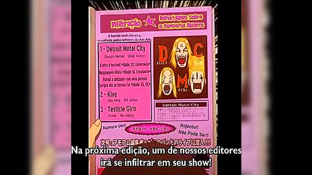 Detroit Metal City Anime – Japanese Hentai Couple’s Steamy Bedroom Session