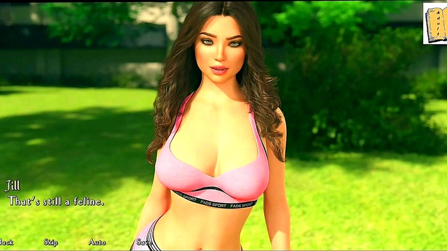 Horny Chick Seduces You In This Erotic Anime Visual Novel Sex Game Walkthrough