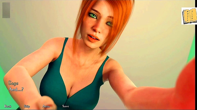 Horny Chick Seduces You In This Erotic Anime Visual Novel Sex Game Walkthrough