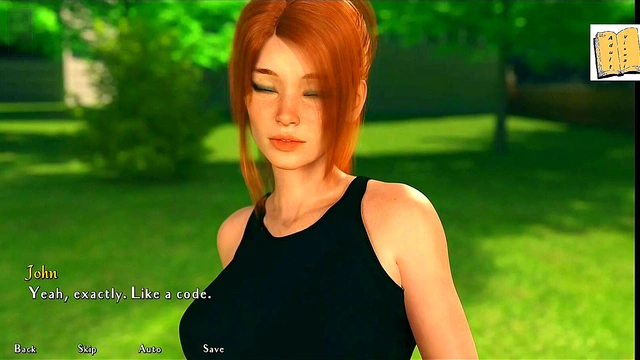 Horny Chick Seduces You In This Erotic Anime Visual Novel Sex Game Walkthrough