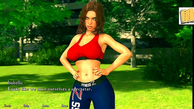 Horny Chick Seduces You In This Erotic Anime Visual Novel Sex Game Walkthrough