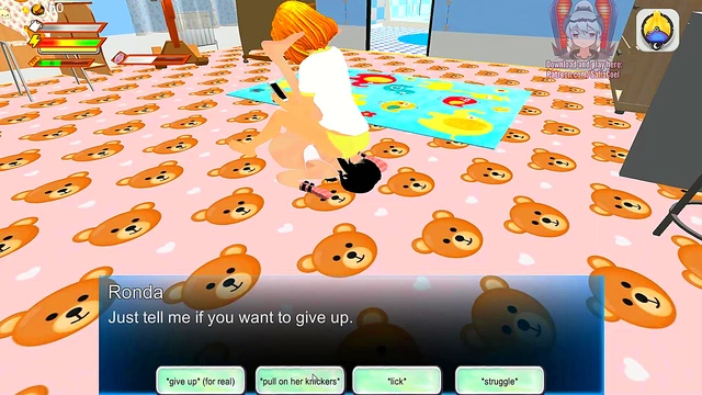 Stepmom Babysitter Dominates With Strapon & Facesitting In 3D Hentai Game