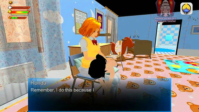 Stepmom Babysitter Dominates With Strapon & Facesitting In 3D Hentai Game