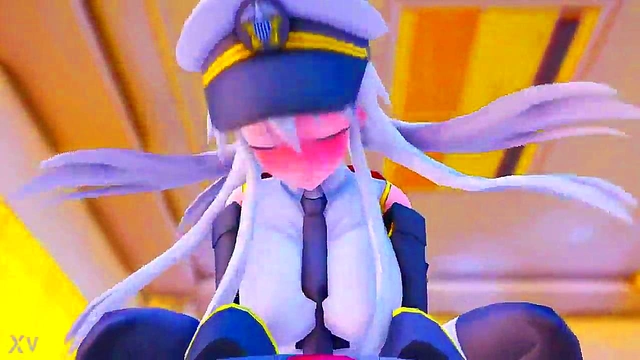 Horny Anime Chick Fucks The Captain In Steamy Hentai Scene