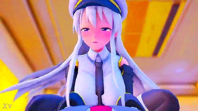 Horny Anime Chick Fucks The Captain In Steamy Hentai Scene