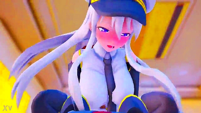 Horny Anime Chick Fucks The Captain In Steamy Hentai Scene