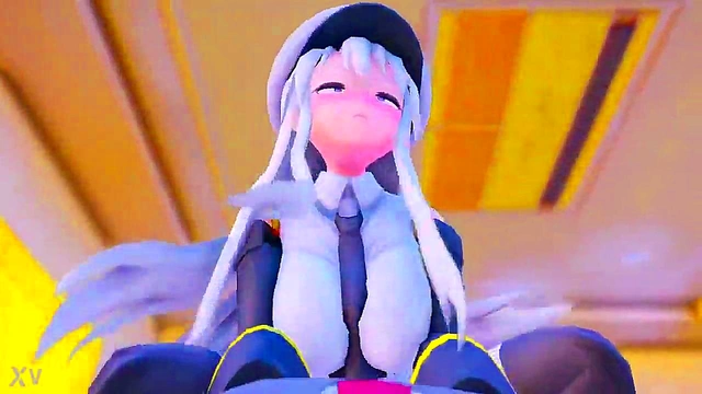 Horny Anime Chick Fucks The Captain In Steamy Hentai Scene