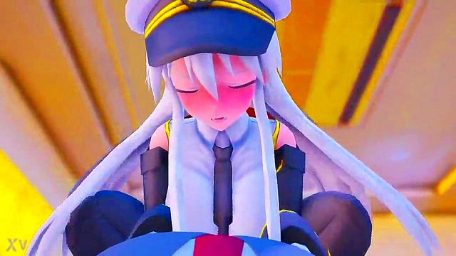 Horny Anime Chick Fucks The Captain In Steamy Hentai Scene