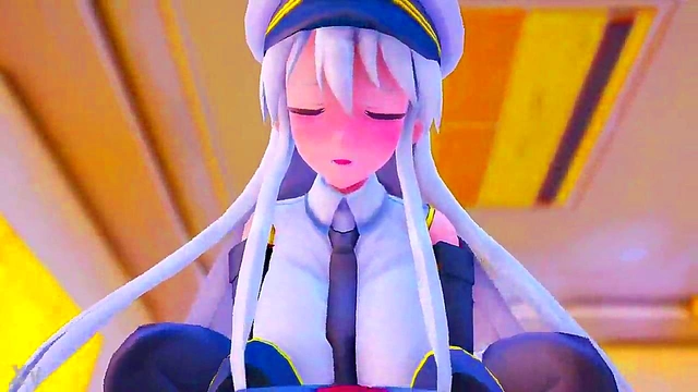 Horny Anime Chick Fucks The Captain In Steamy Hentai Scene
