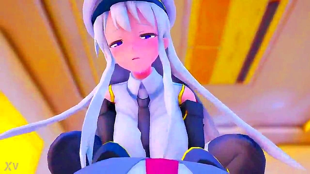 Horny Anime Chick Fucks The Captain In Steamy Hentai Scene