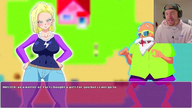 Dragon Ball Super Hentai – Android Quest For The Balls With Master Roshi