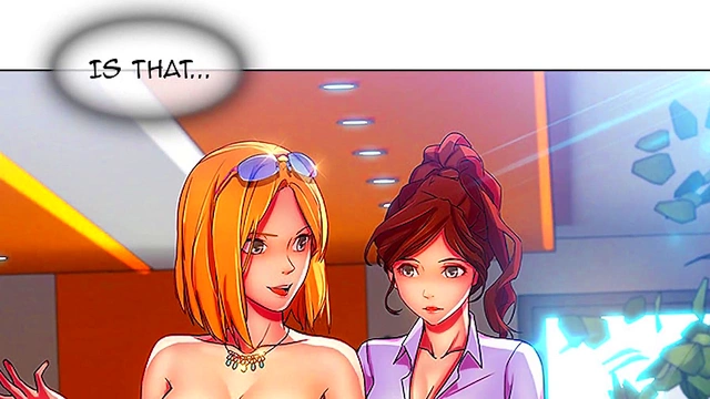 Step-Sisters Share Their Step-Mom's Secret Desires with Boss in Anime Hentai Adventure