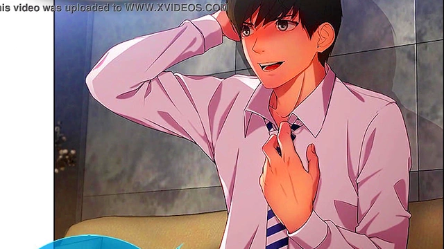 Step-Sisters Share Their Step-Mom's Secret Desires with Boss in Anime Hentai Adventure