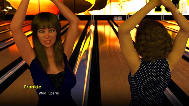 Big-Titted Cheerleader Shows Off Her Ass In Erotic 3D Hentai Scene