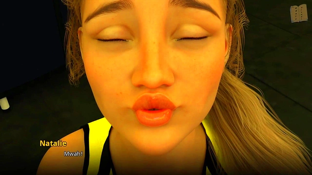 Big-Titted Cheerleader Shows Off Her Ass In Erotic 3D Hentai Scene