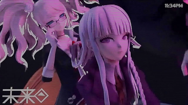 Ultimate Slut Kirigiri Seduces Junko in Danganronpa Hentai 3D Action